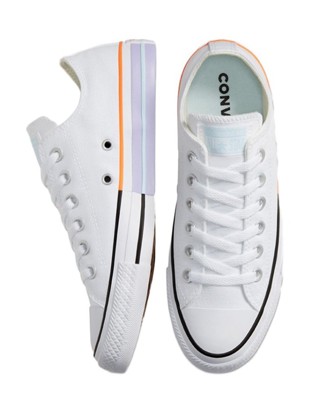 Converse Chuck Taylor All Star Low Sunblocked Agate Blue Shoes, 8.5W